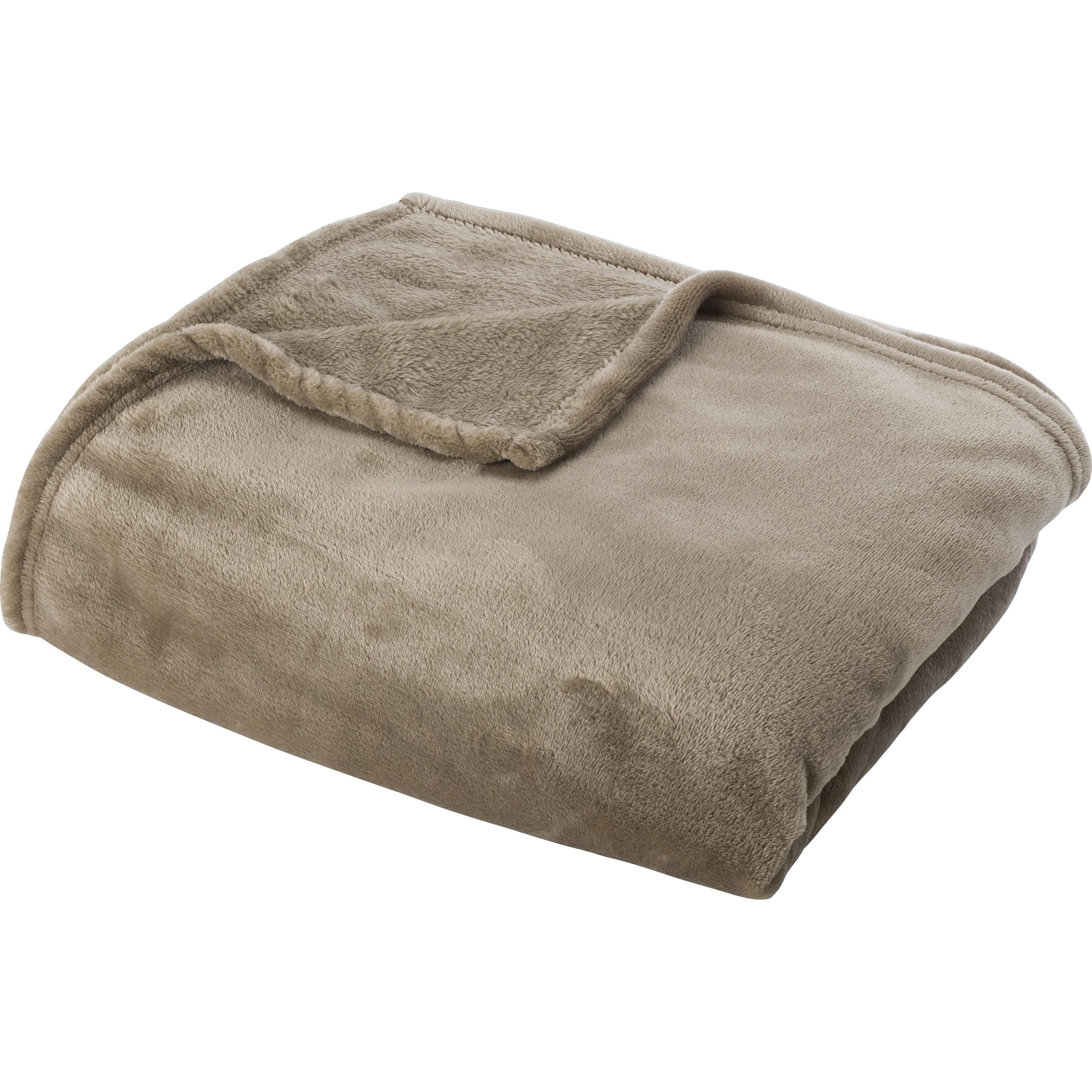 Decke aus Flanellvlies (280 gr/m²) Sean - rot-495