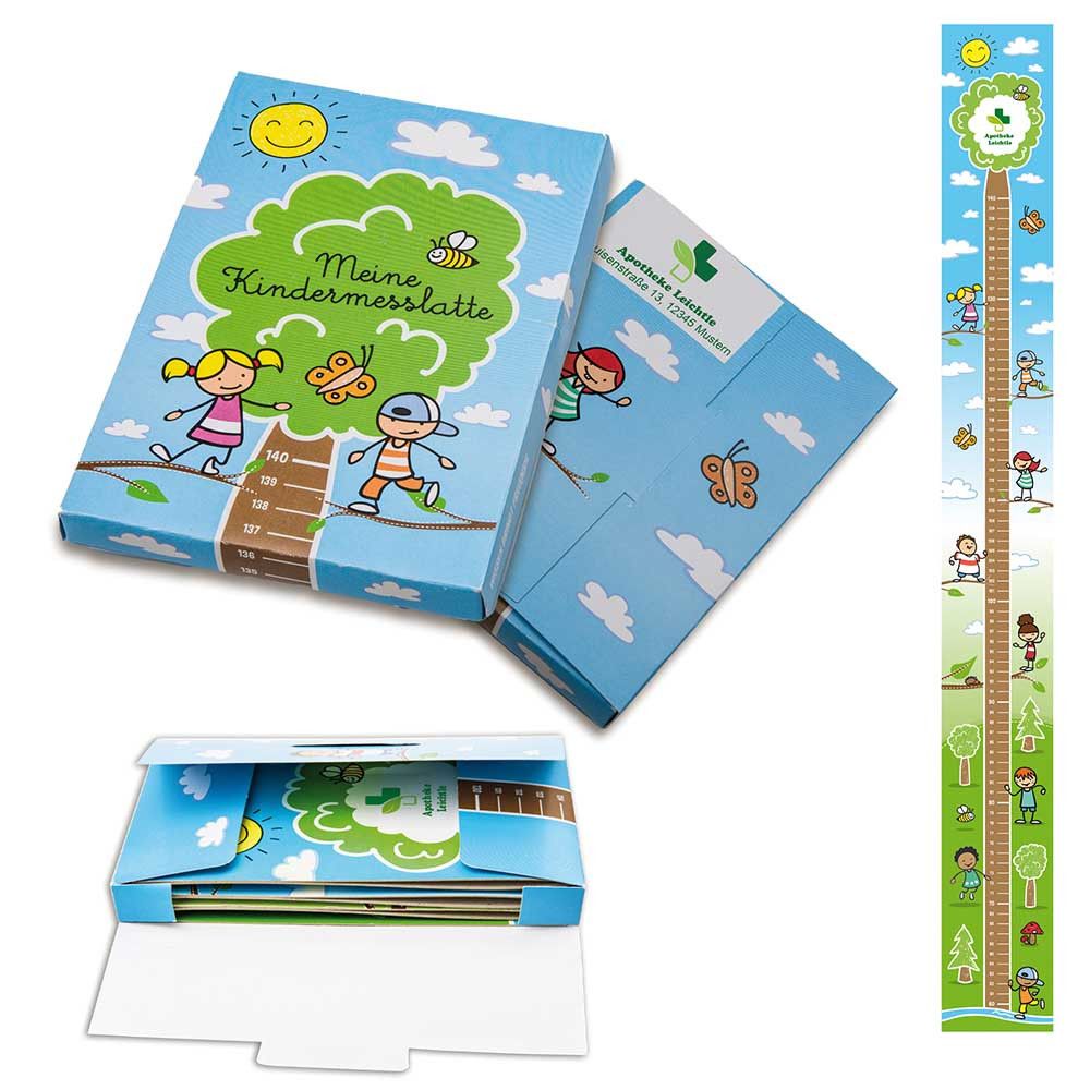 Kindermesslatte - Standard mit 2-c Logoeindruck-293