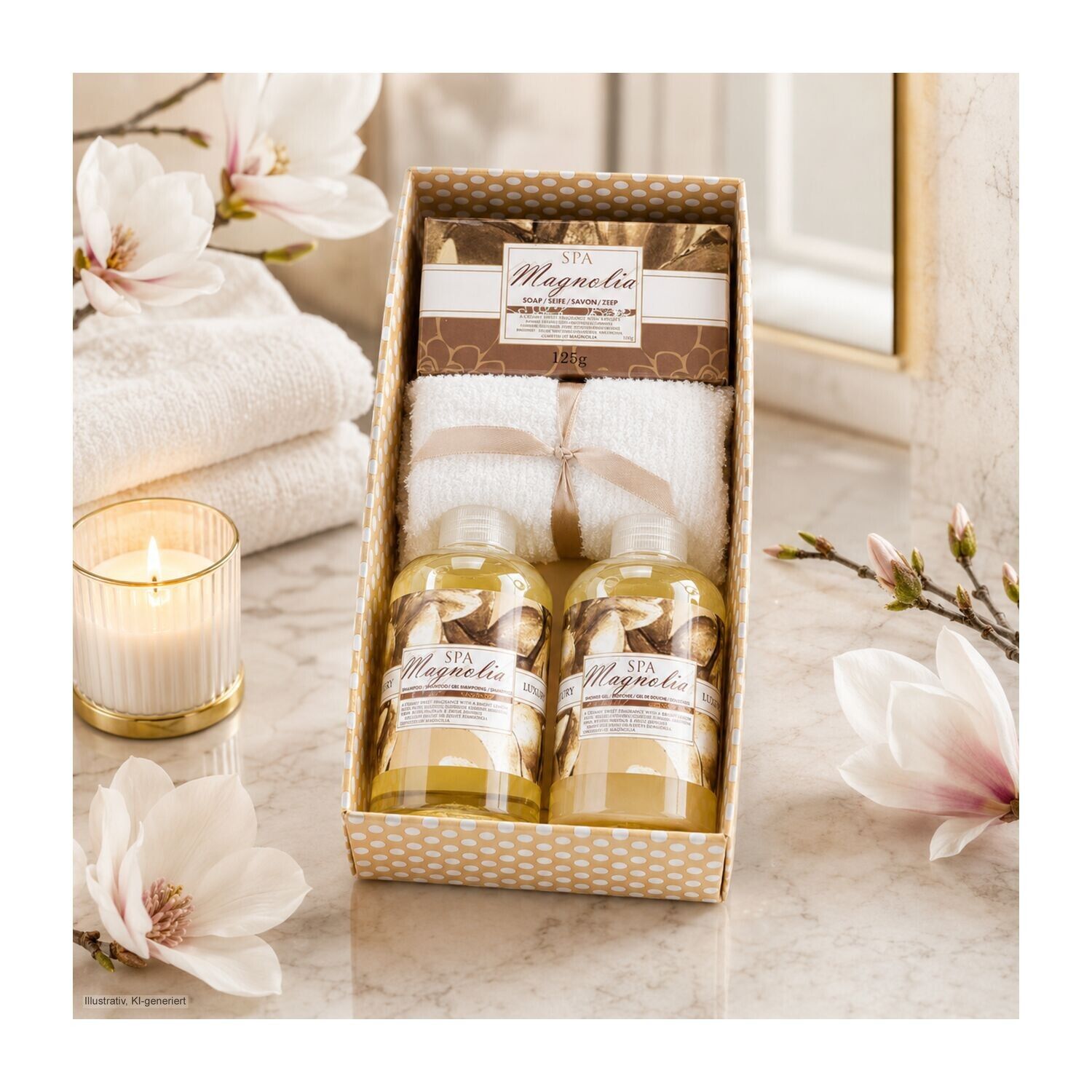 Wellness-Geschenkset: Magnolia Spa-900