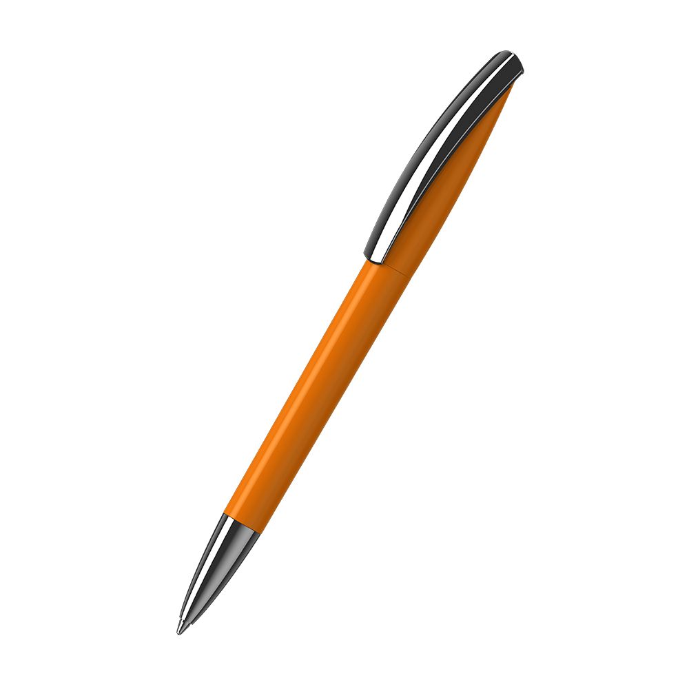 Drehkugelschreiber Arca high gloss MMn - hellorange-342