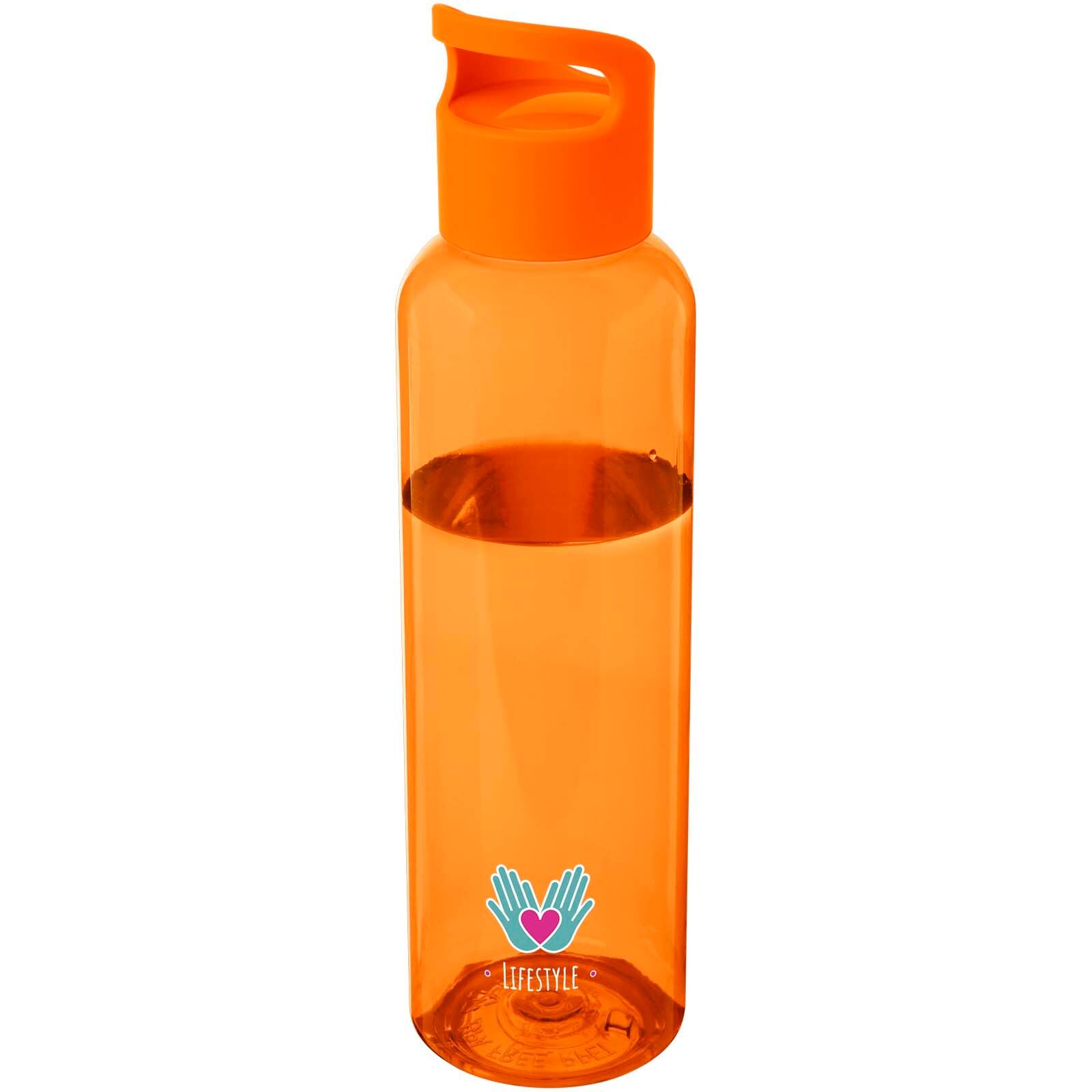 Sky  650 ml Sportflasche aus recyceltem Kunststoff - orange-461
