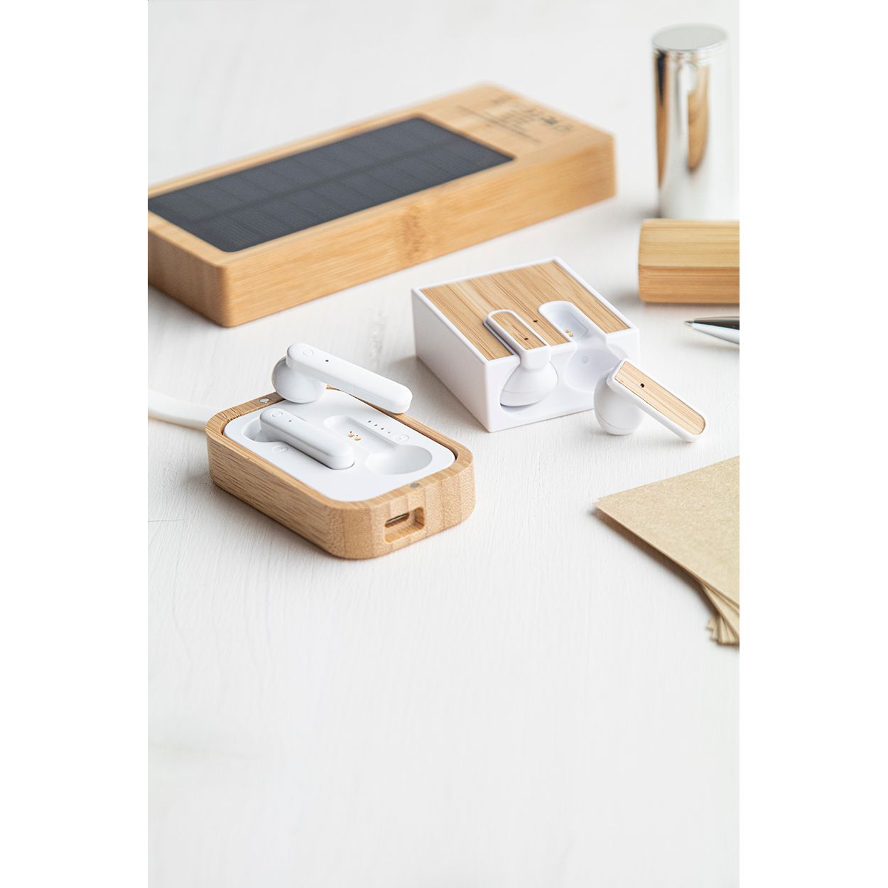 Bluetooth-Kopfhörer Rabsody - natur - weiß-538