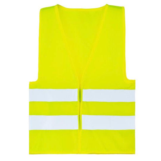 Children´s Safety vest in mini vacuum packaging “Billund” - signal yellow-746