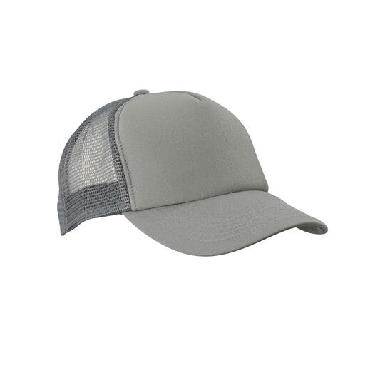 5-Panel Polyester Mesh Cap - dark grey-965