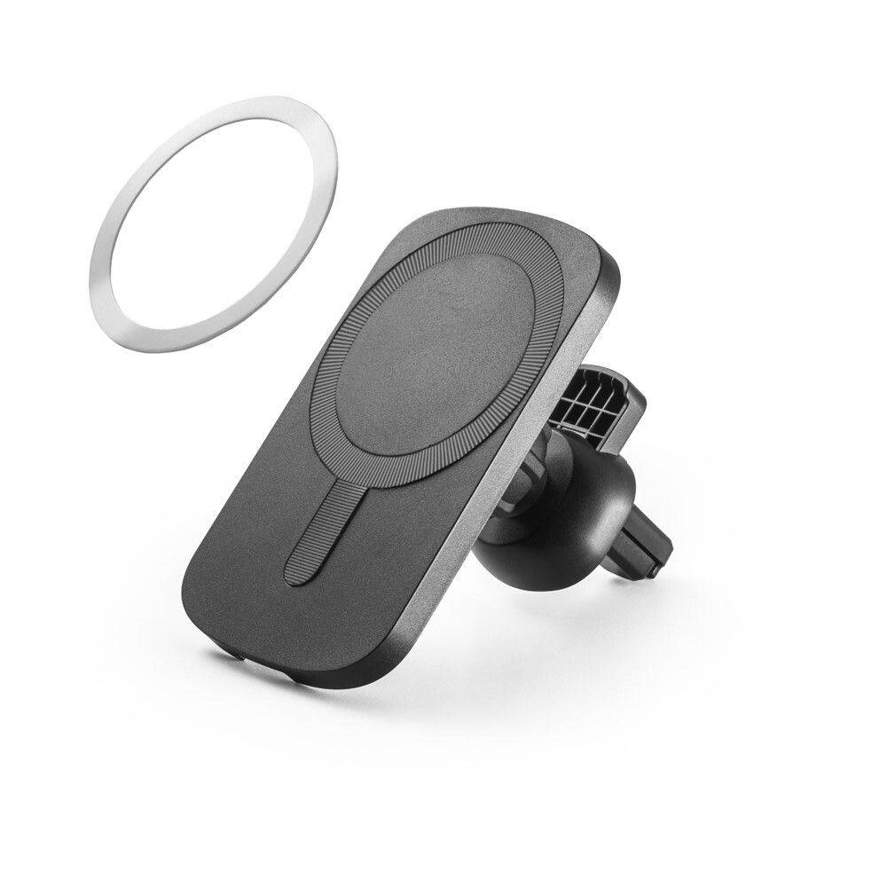 KOCH Smartphone-Halterung Auto mit kabellosem 15W-Ladegerät, ABS - schwarz-119