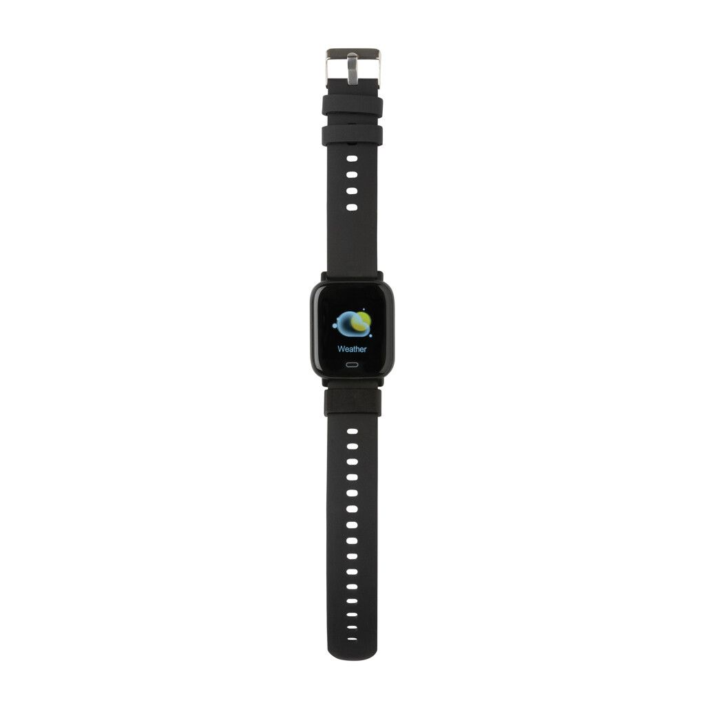 Fit Watch aus RCS recyceltem TPU - schwarz-604
