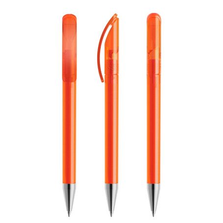 prodir DS3 TFS Twist Kugelschreiber Metall-Spitze - gefrostet - orange-30