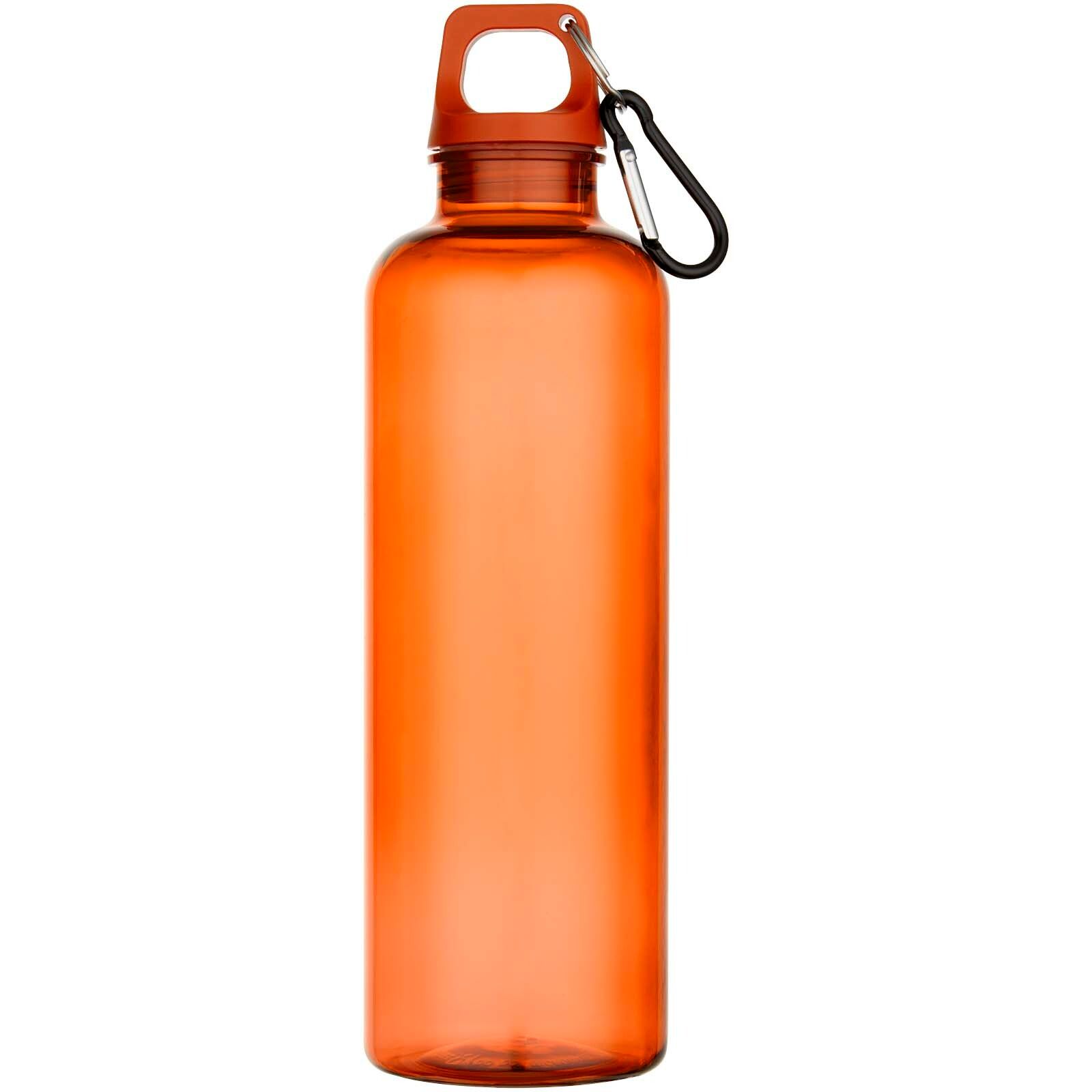 Oregon 750 ml RCS-zertifizierte Trinkflasche aus recyceltem Kunststoff mit Karabinerhaken - orange-436