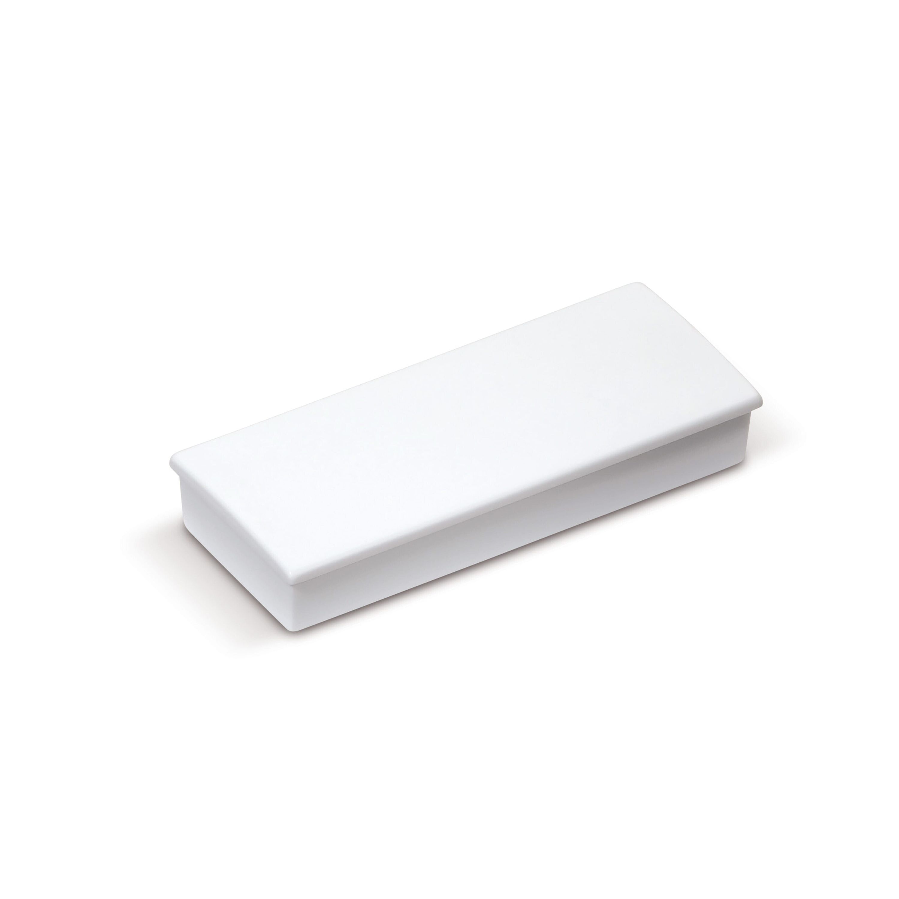 Magnet rechteckig - weiss-686