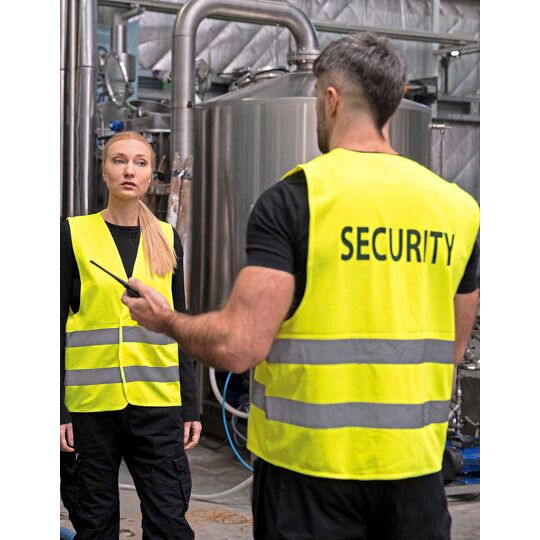 Safety Vest Passau - Security - signal yellow-862
