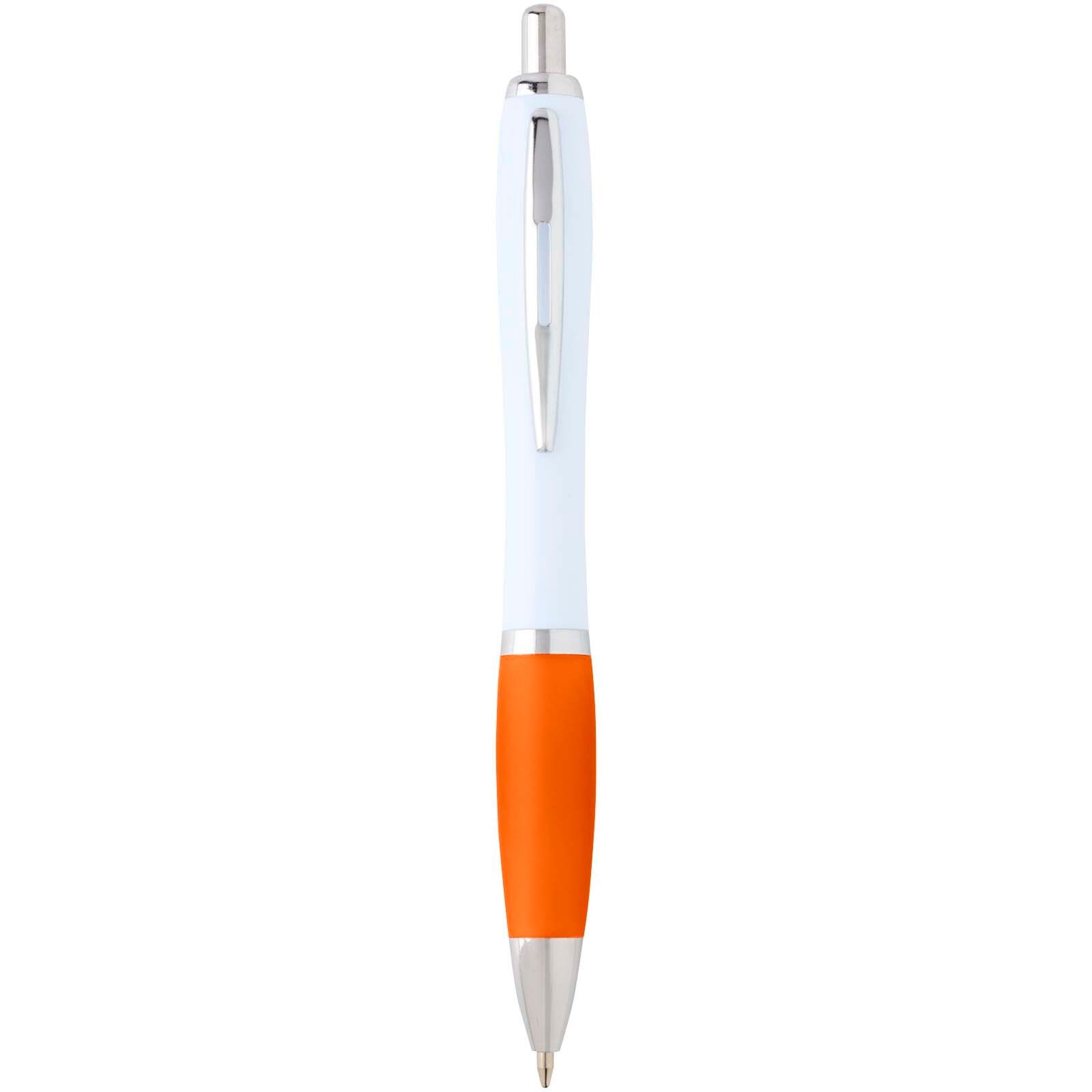 Nash Kugelschreiber aus recyceltem Kunststoff (blaue Mine) - orange-16