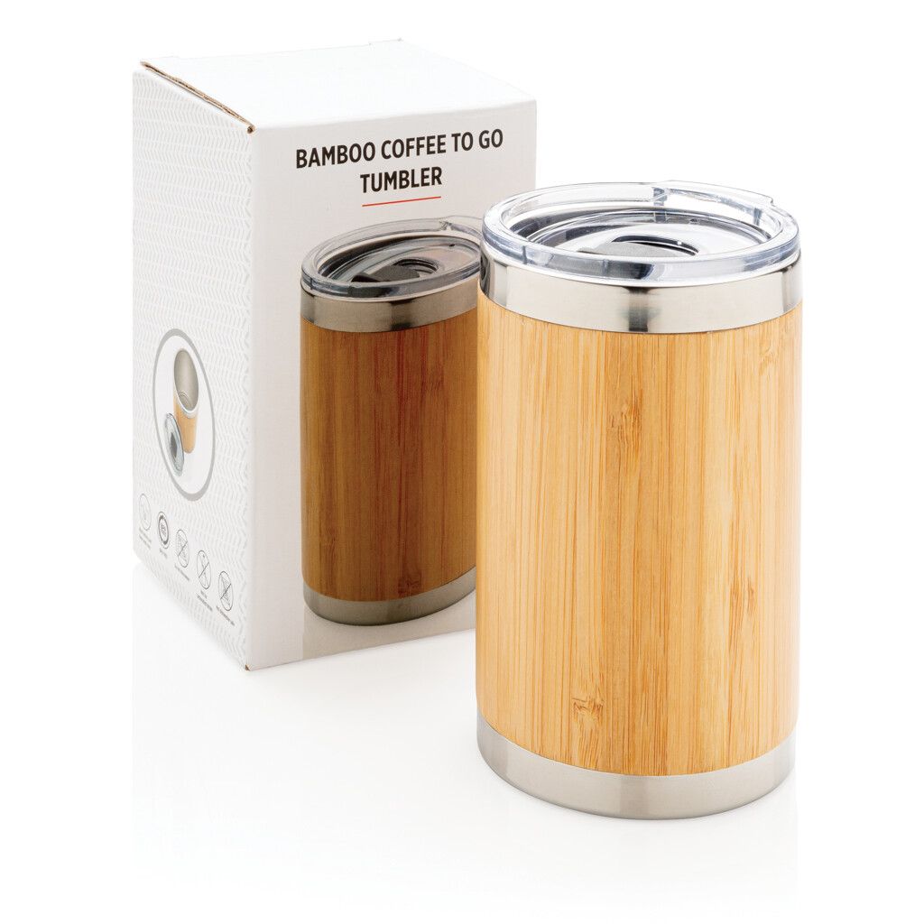 Bambus Coffee-To-Go Becher - braun-509