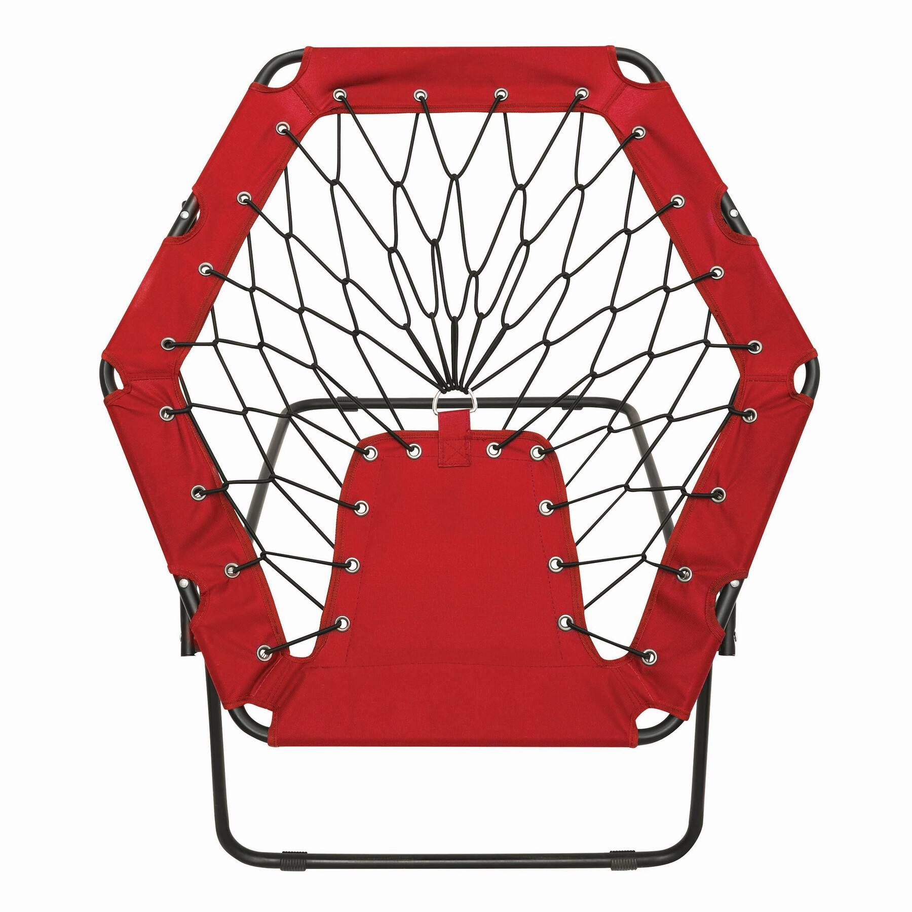 Bungee Stuhl CHILL OUT - rot - schwarz-910