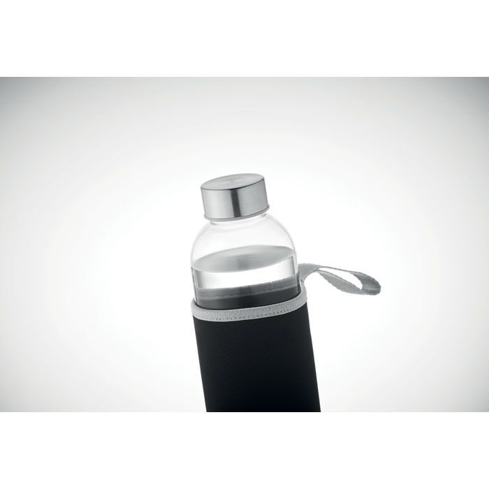 Trinkflasche Glas 750 ml UTAH LARGE - schwarz-193