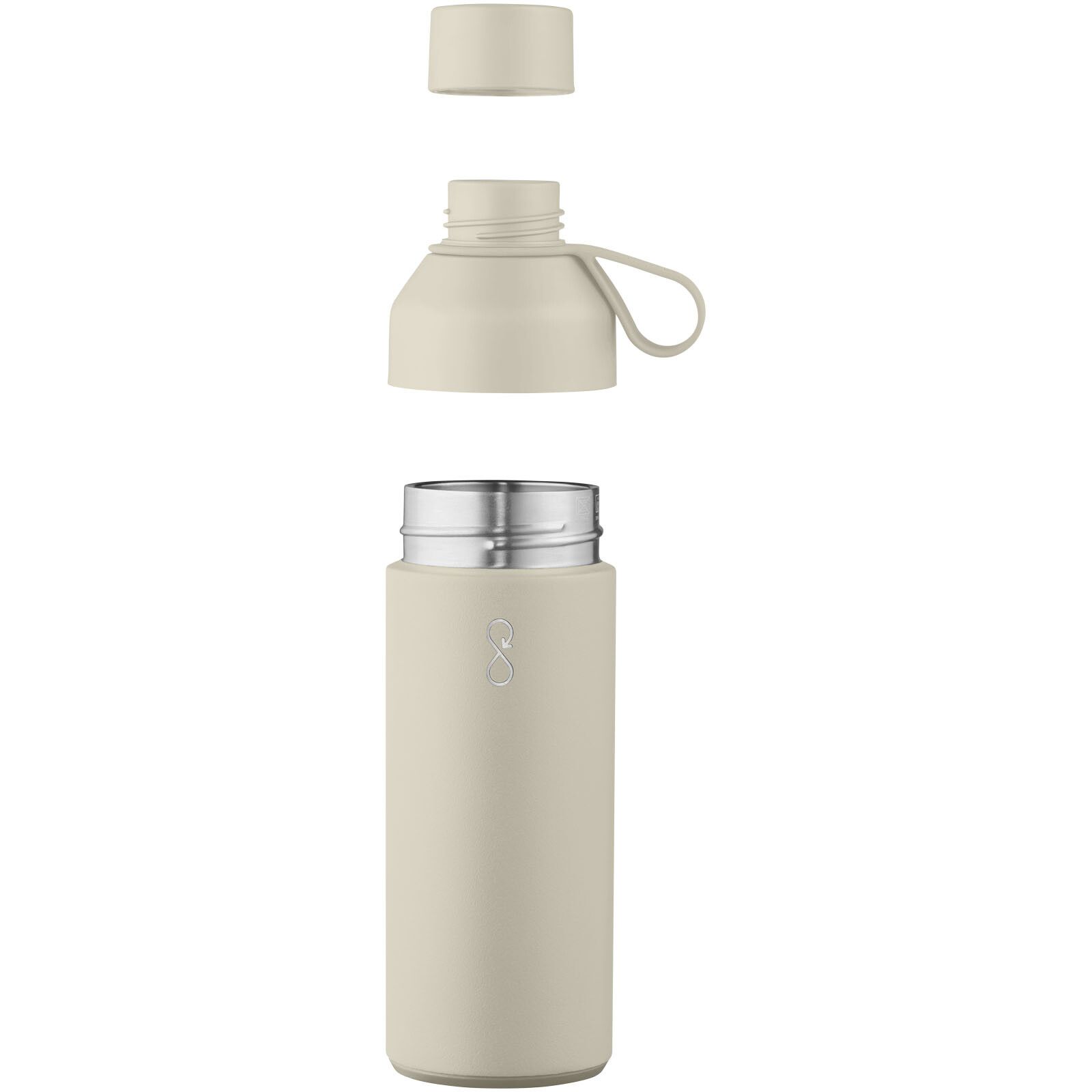 Ocean Bottle 500 ml vakuumisolierte Flasche - sandstone-595