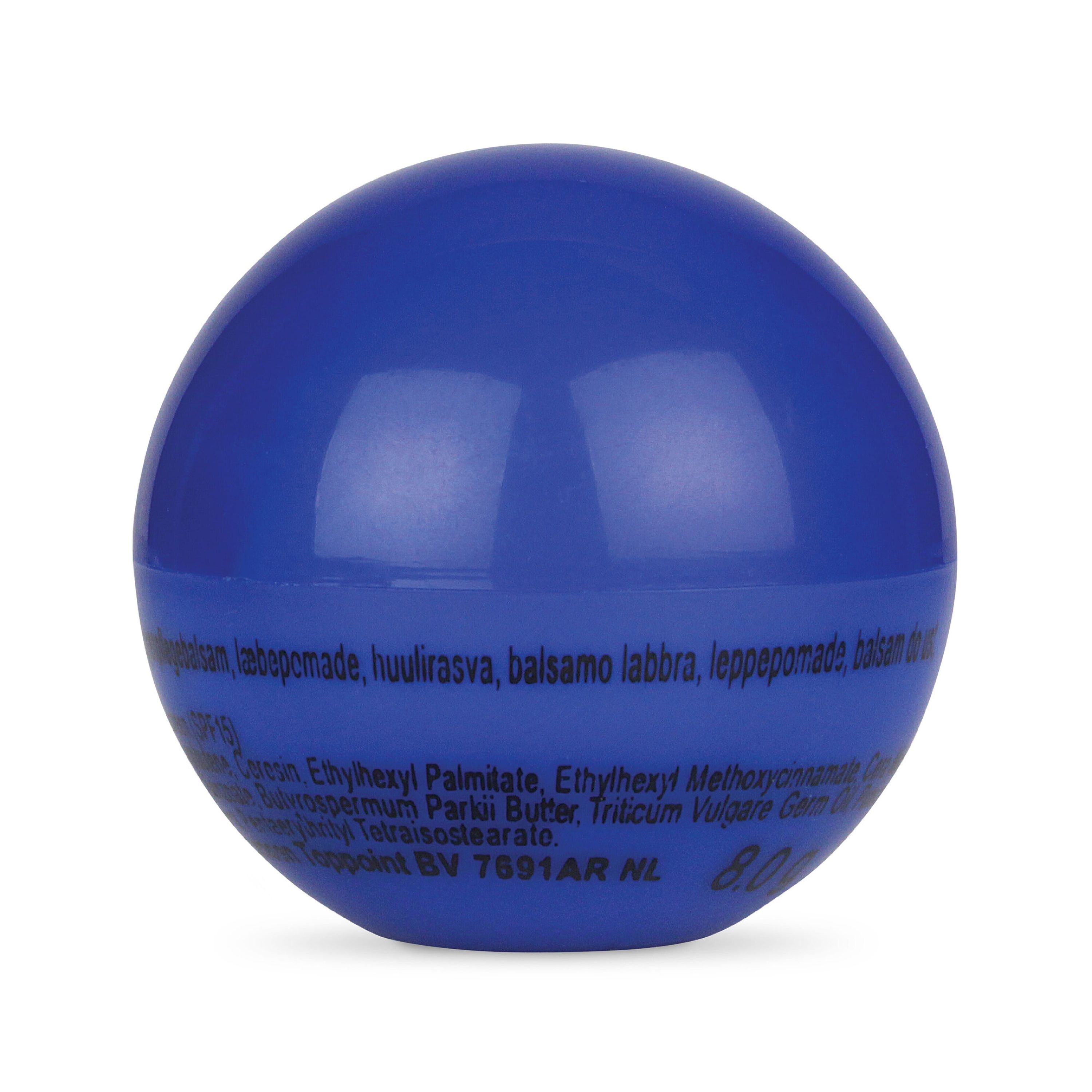 Lippenpflegebalsam Ball - blau-327
