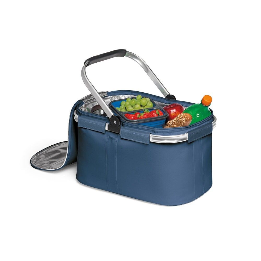 BASKIT Flexibler Picknickkorb aus 600D 25 L - blau-154