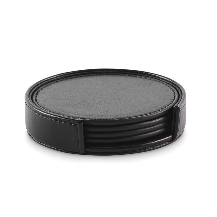 Untersetzer-Set PU POSA SET - schwarz-676