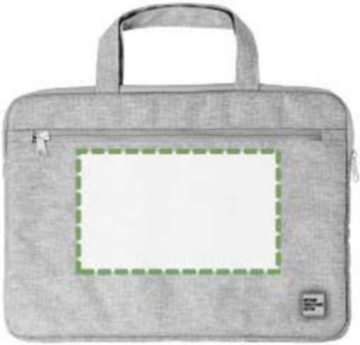 Veredelungsposition Tasche auf der Vorderseite