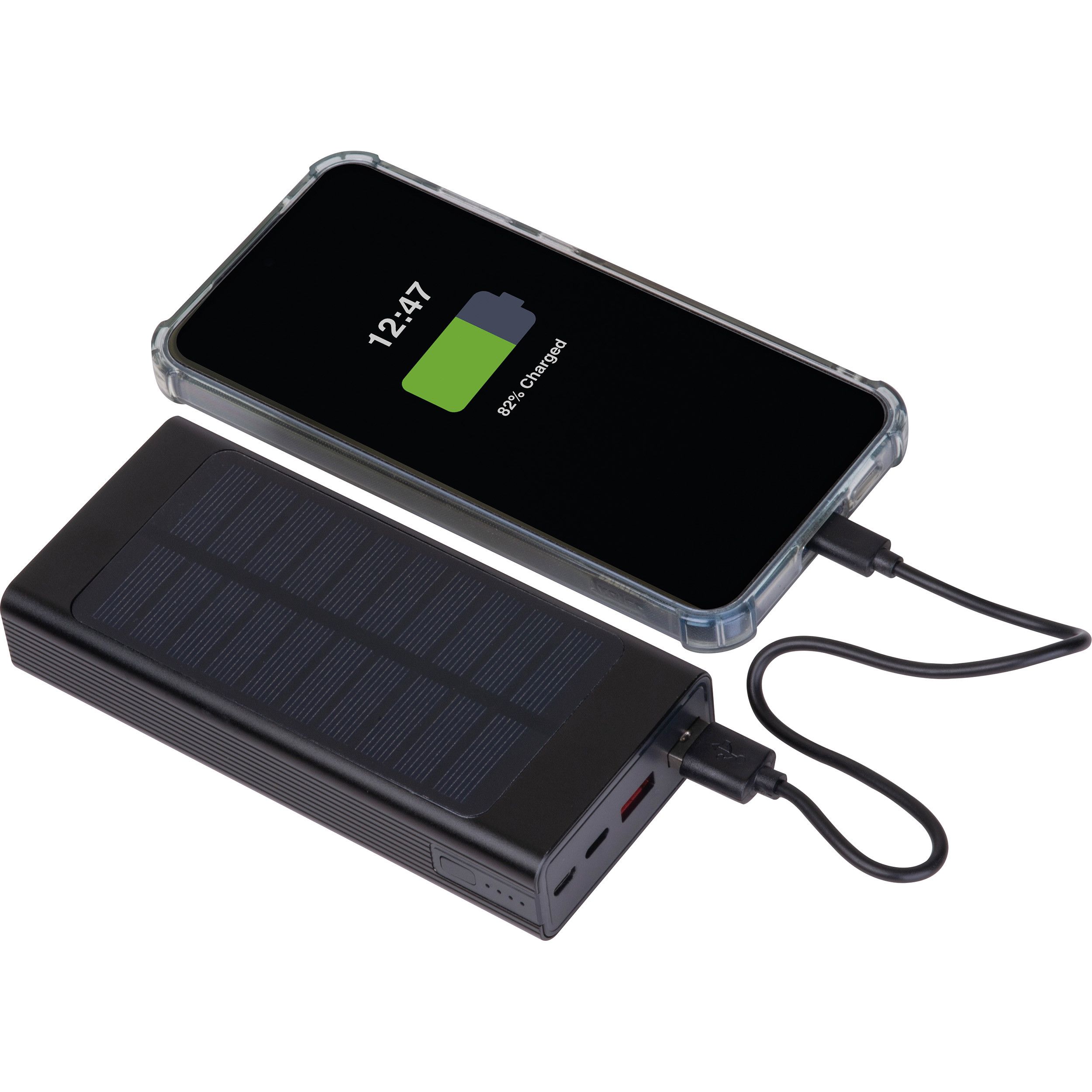 MoLu Solarpowerbank 20.000 mAh Tallahassee - schwarz-433