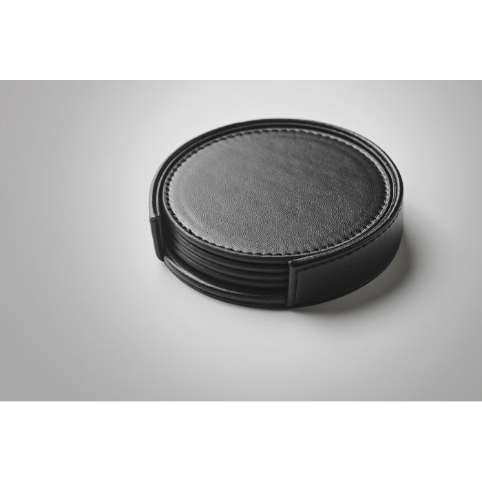 Untersetzer-Set PU POSA SET - schwarz-289