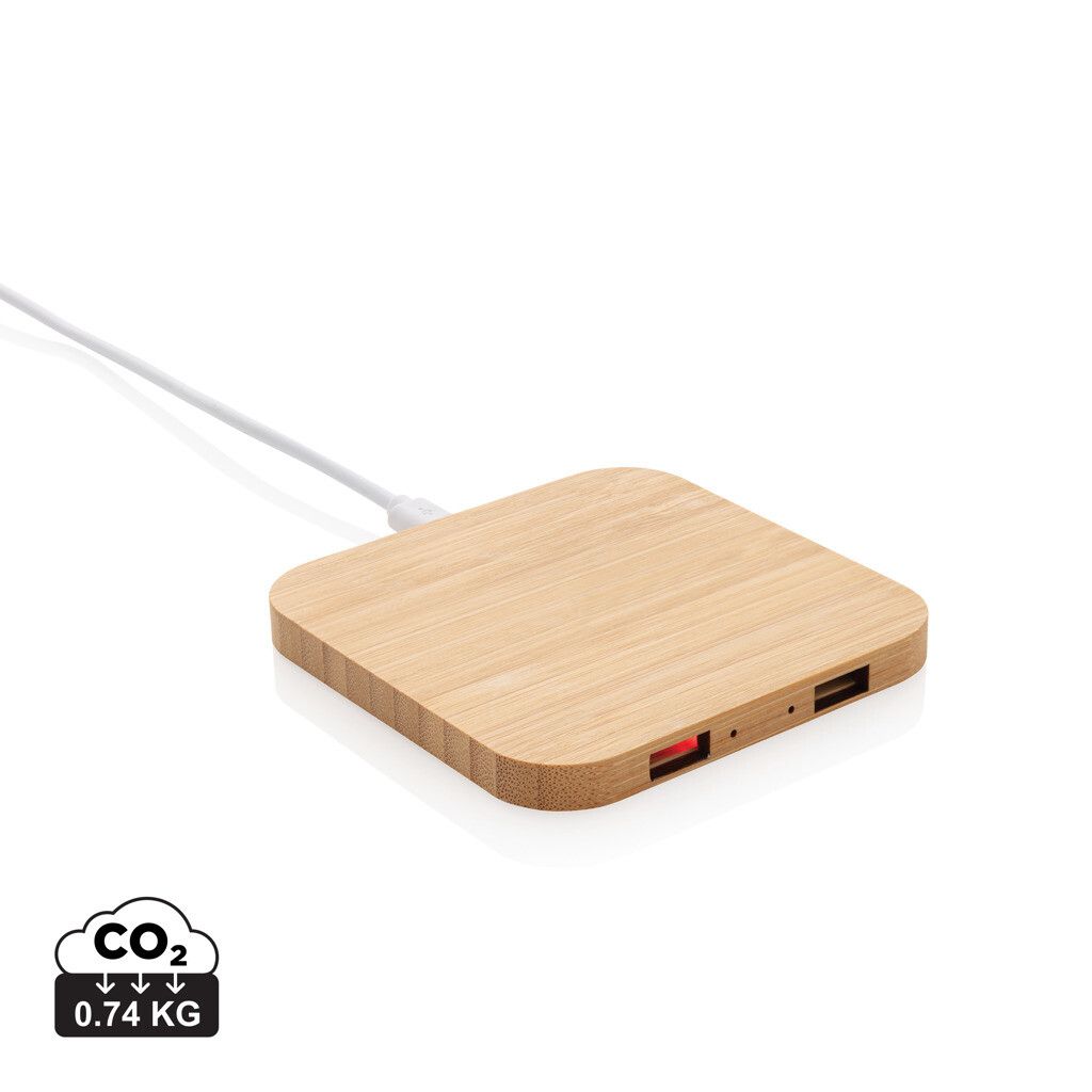 5W-Wireless-Charger aus Bambus mit USB - braun-95