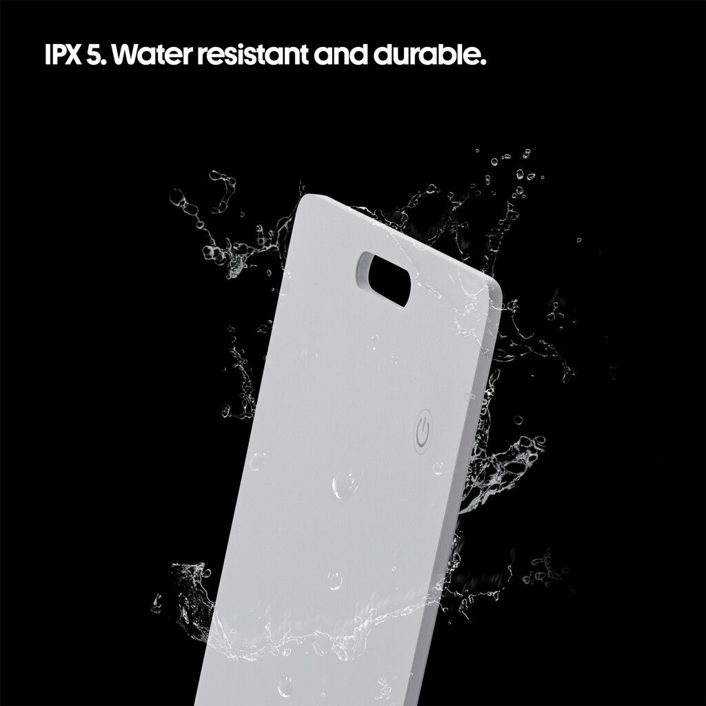 Findit RCS rABS wiederaufladbare Ultra-Thin Tracker-Karte - weiß-917