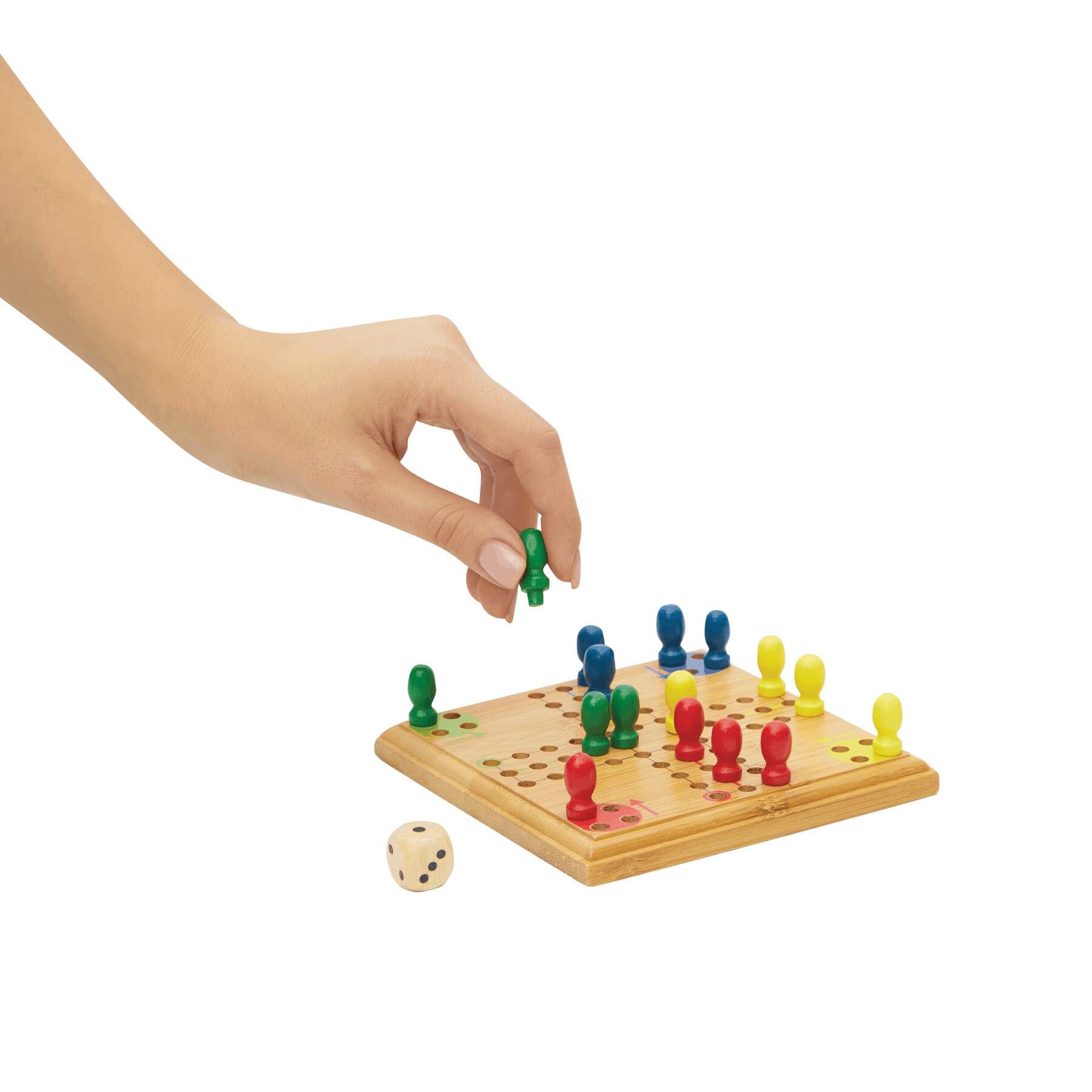 Ludo Holzspiel NO ANGER - braun-63