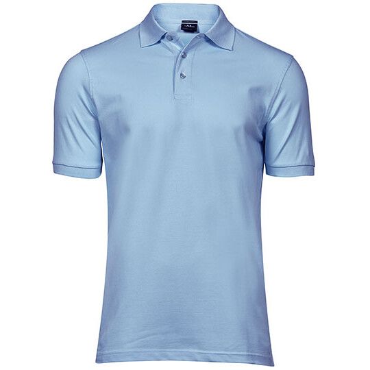 Men´s Luxury Stretch Polo - light blue-472