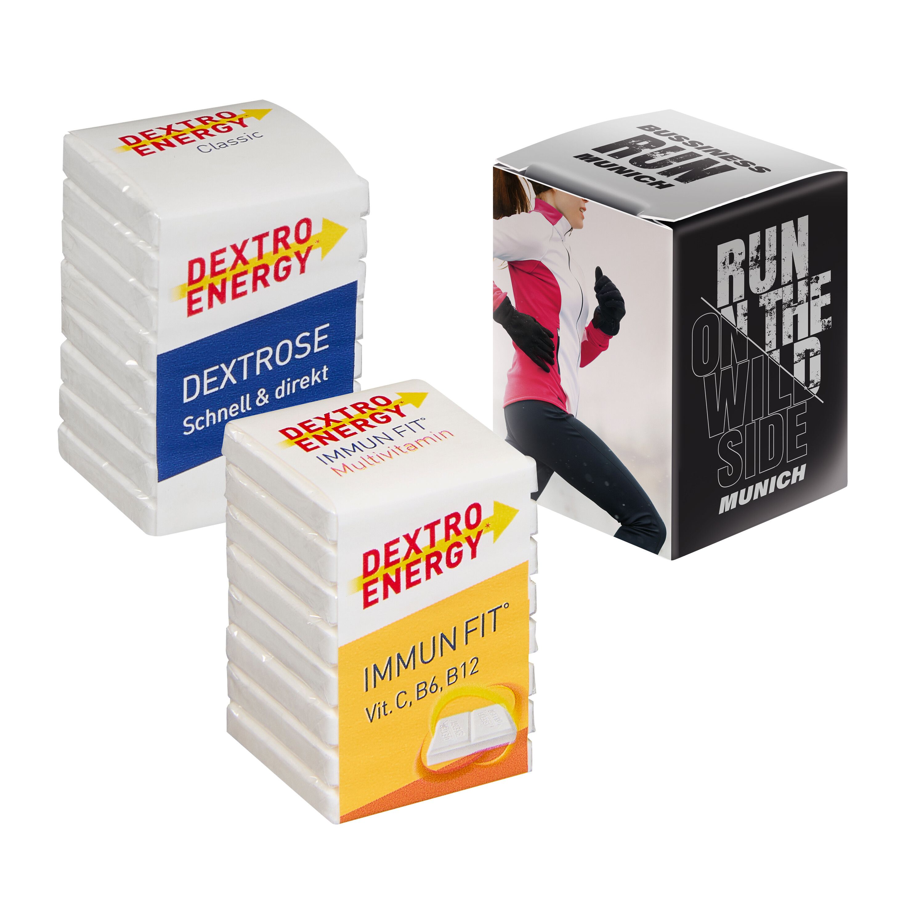 Mini Promo-Tower mit 8er Würfel DEXTRO ENERGY*-82