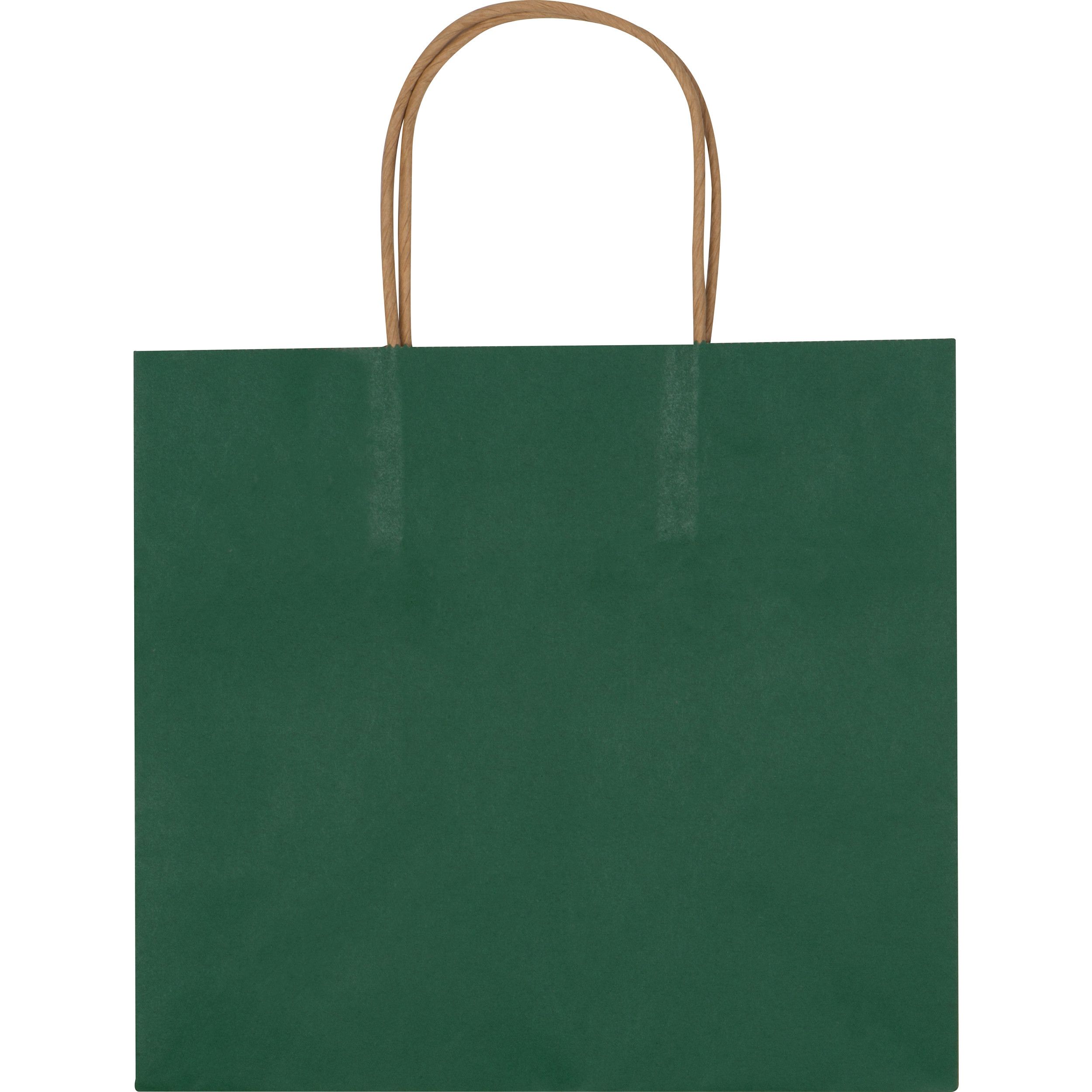 Recycelte Papiertasche klein - grün-917