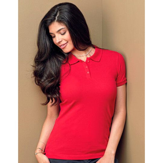 Stretch Polo - black opal-724