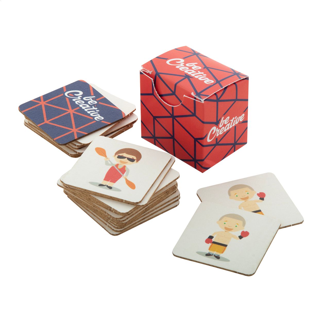 Peppermor Individuelles Memory-Spiel Sportarten - natur-914