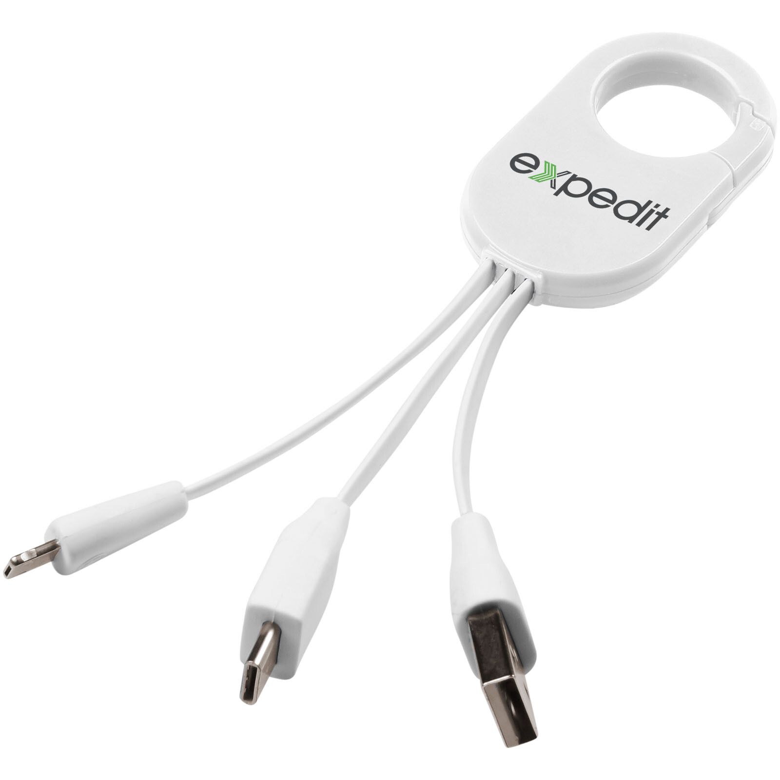 Troop 3-in-1 Ladekabel - weiss-380