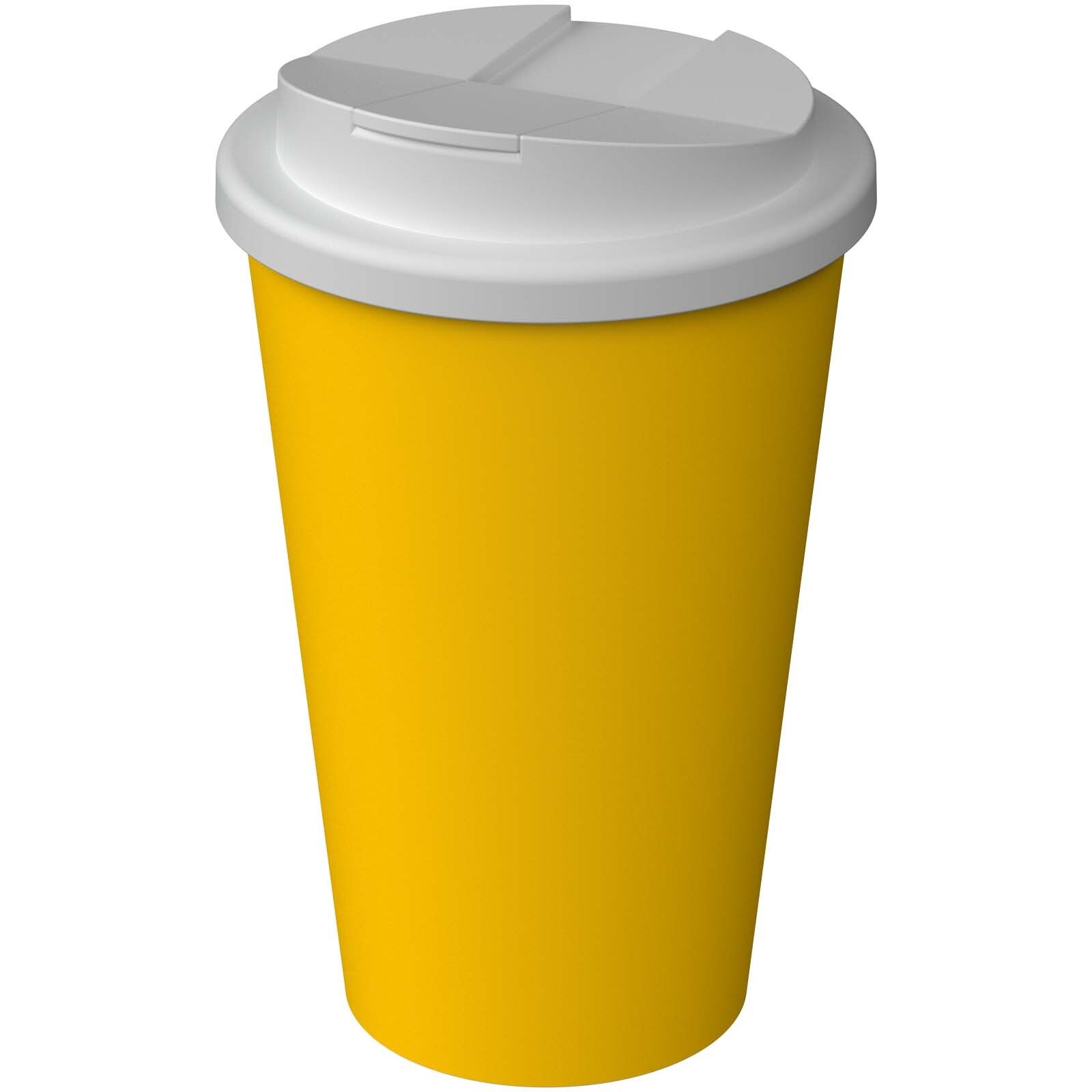 Americano Infiniti 350 ml Isolierbecher mit auslaufsicherem Deckel - senf-461