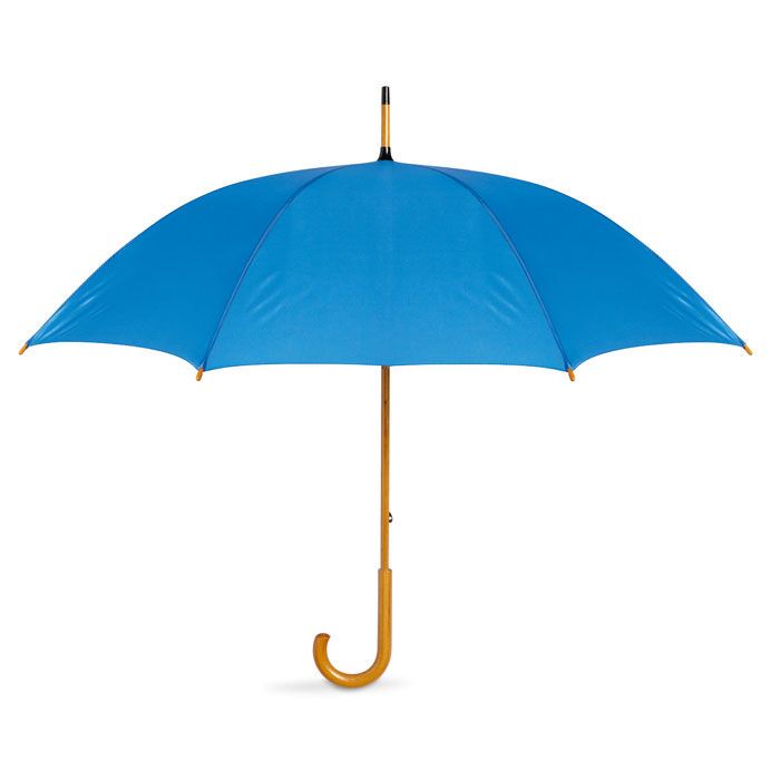 Regenschirm mit Holzgriff CALA - königsblau-9