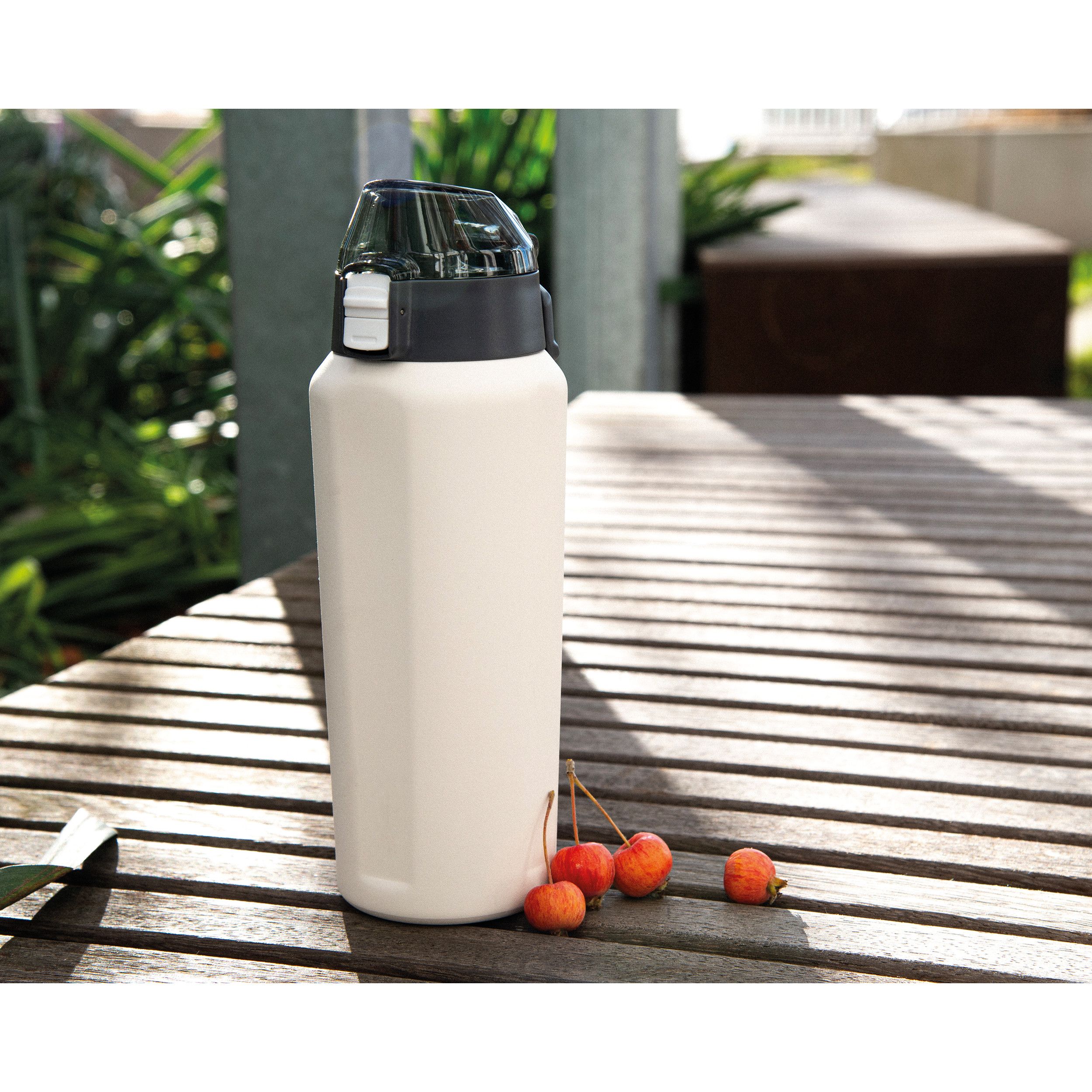MoLu Edelstahlflasche Puente Alto - weiß-620