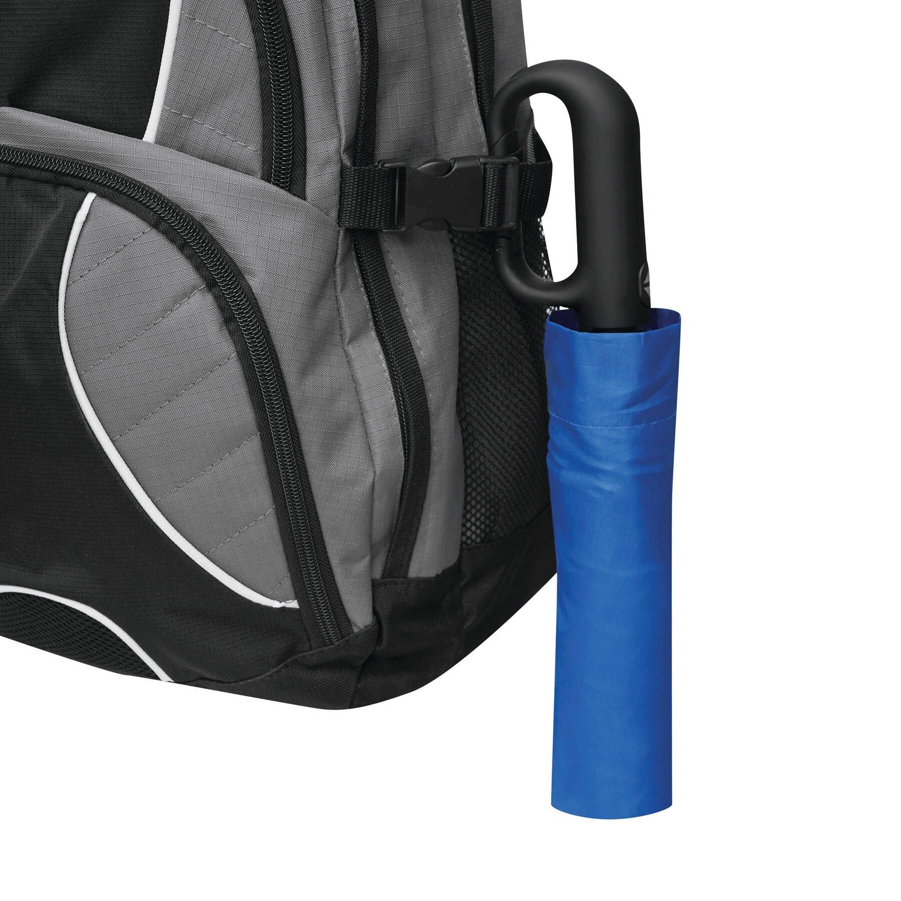 Vollautomatischer Windproof-Taschenschirm SCIROCCO - blau-167