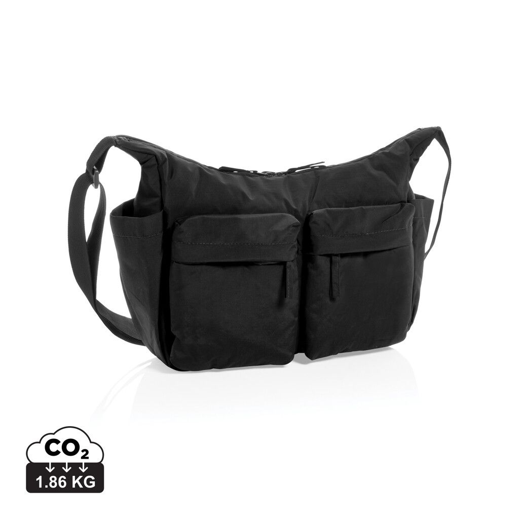 KENTO URBAN gepolsterte Crossover-Tasche aus RCS rec. Nylon - schwarz-746