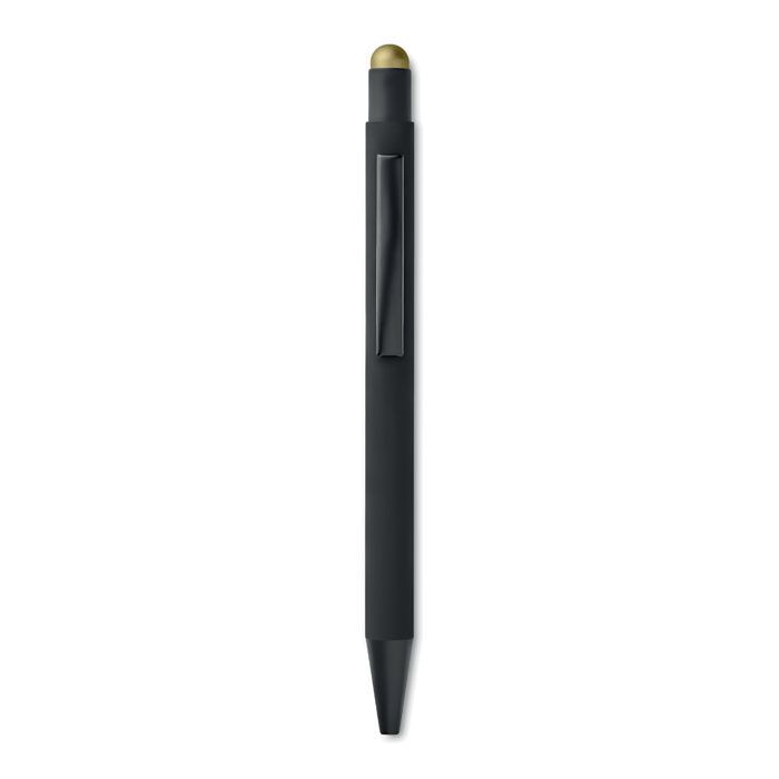 Druckkugelschreiber mit Stylus NEGRITO - golden-679