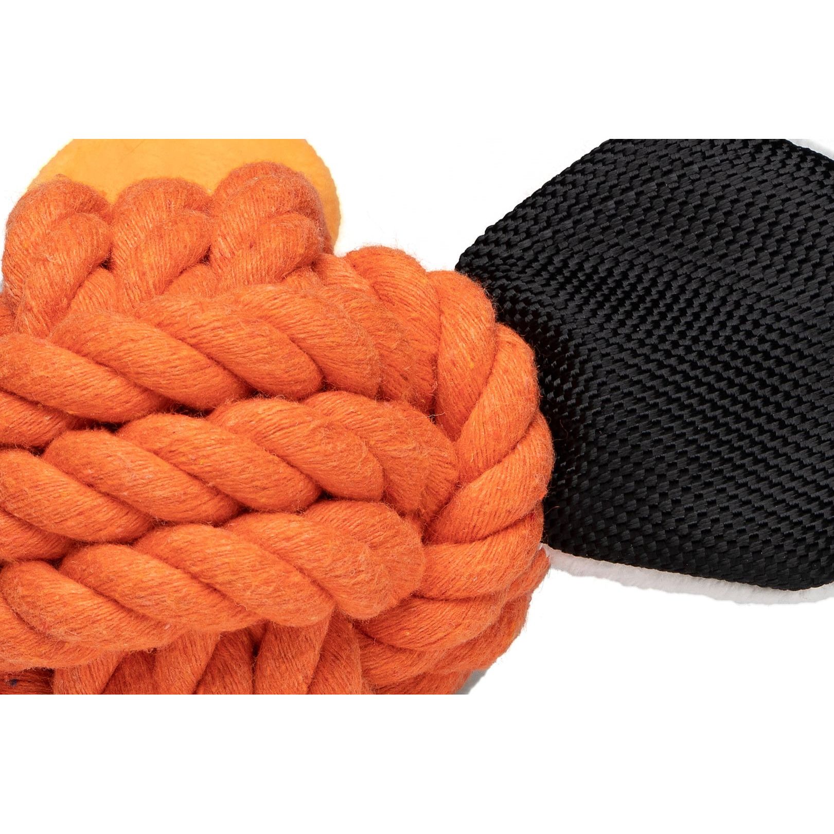 MiniFeet® Hundespielzeug Knotentier Tiger - orange-145