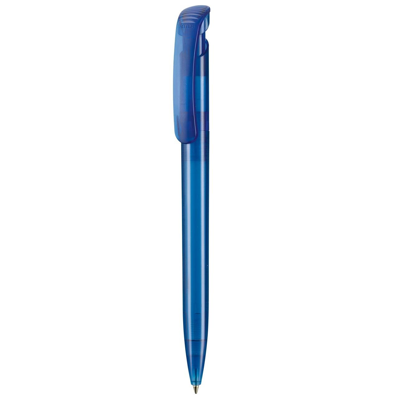 Kugelschreiber CLEAR TRANSPARENT - ozean-blau-227