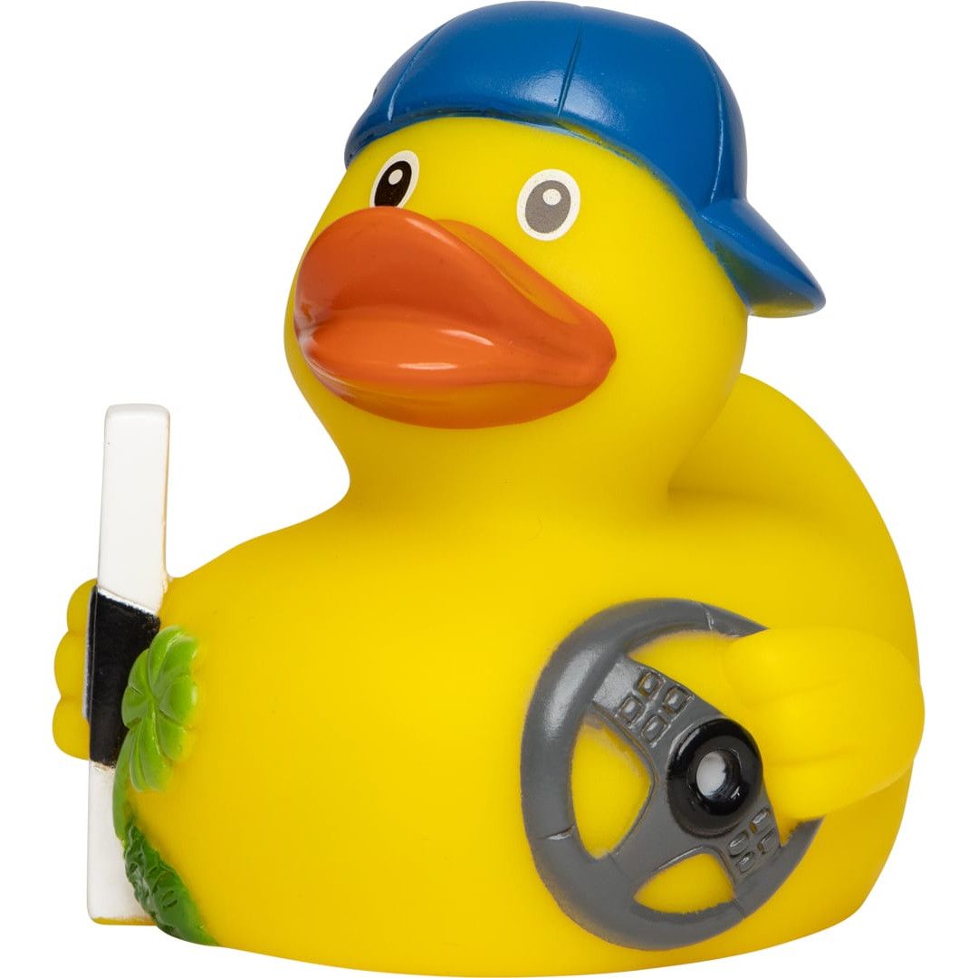 Quietsche-Ente Fahranfänger - bunt-889