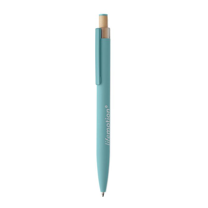 Druckkugelschreiber recy. Alu BERGAMO ++ - babyblau-292