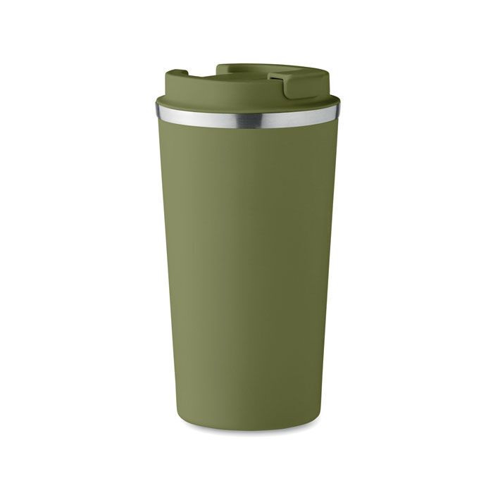 Doppelwandiger Becher 510 ml BRACE + - dunkelgrün-308