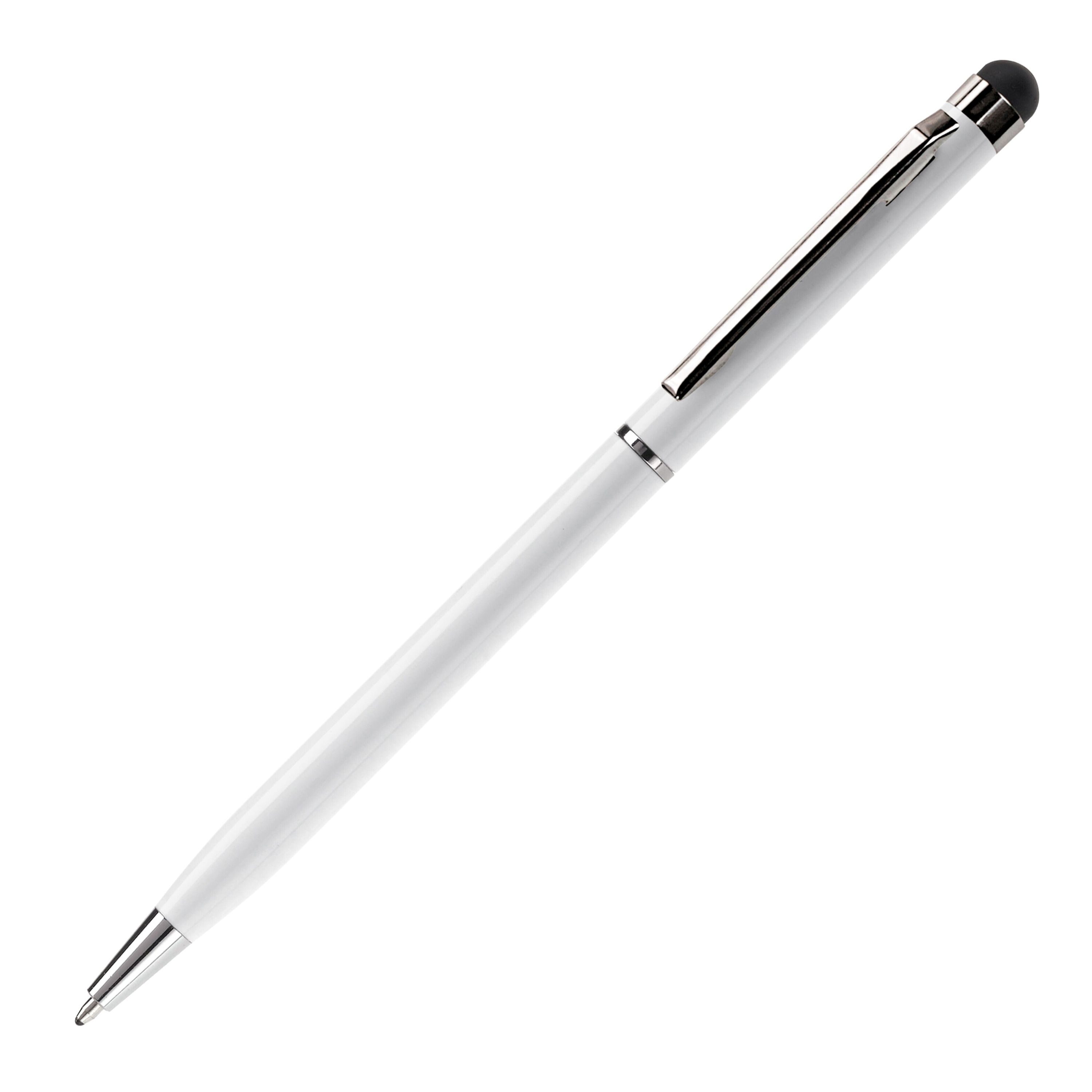 Kugelschreiber mit Touch - weiss-367