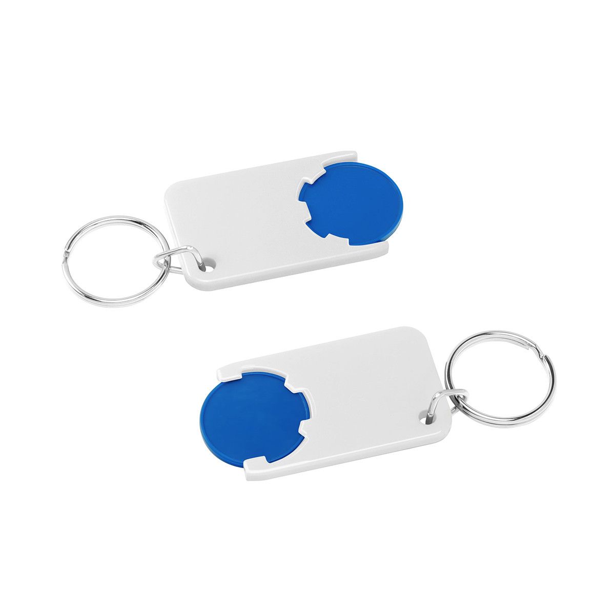 Chiphalter mit 1€-Chip Beta - blau, weiß-103