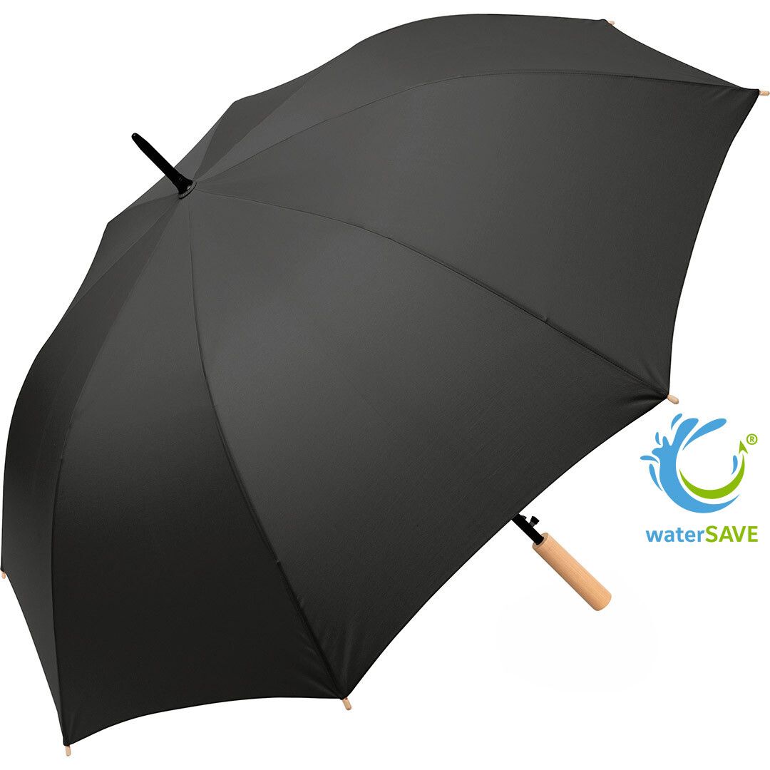 AC-Gästeschirm ÖkoBrella mit waterSAVE® Bezug Ø120 cm - schwarz-108
