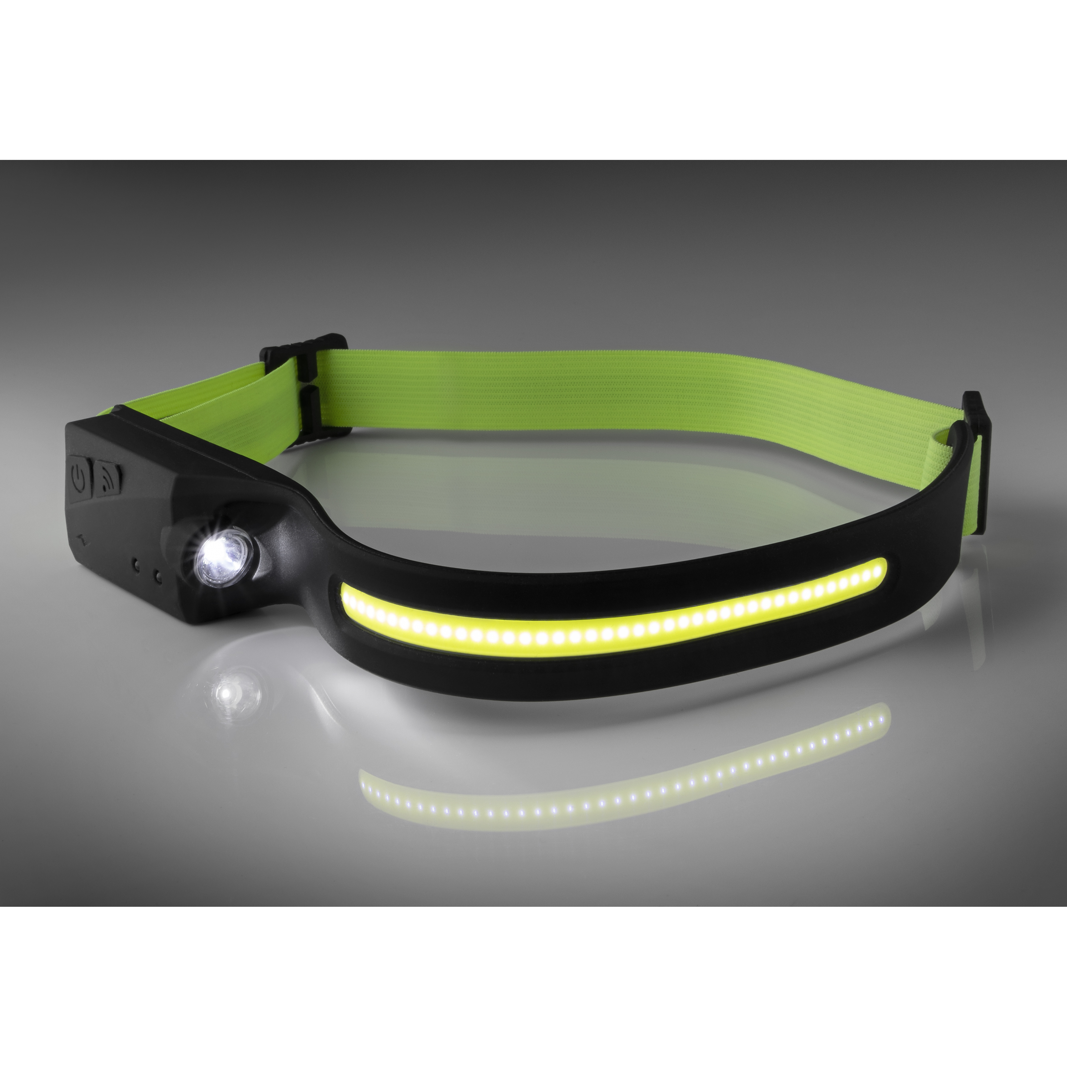 Metmaxx® LED MegaBeam Kopflampe "HeadlightSwipe" - schwarz-291