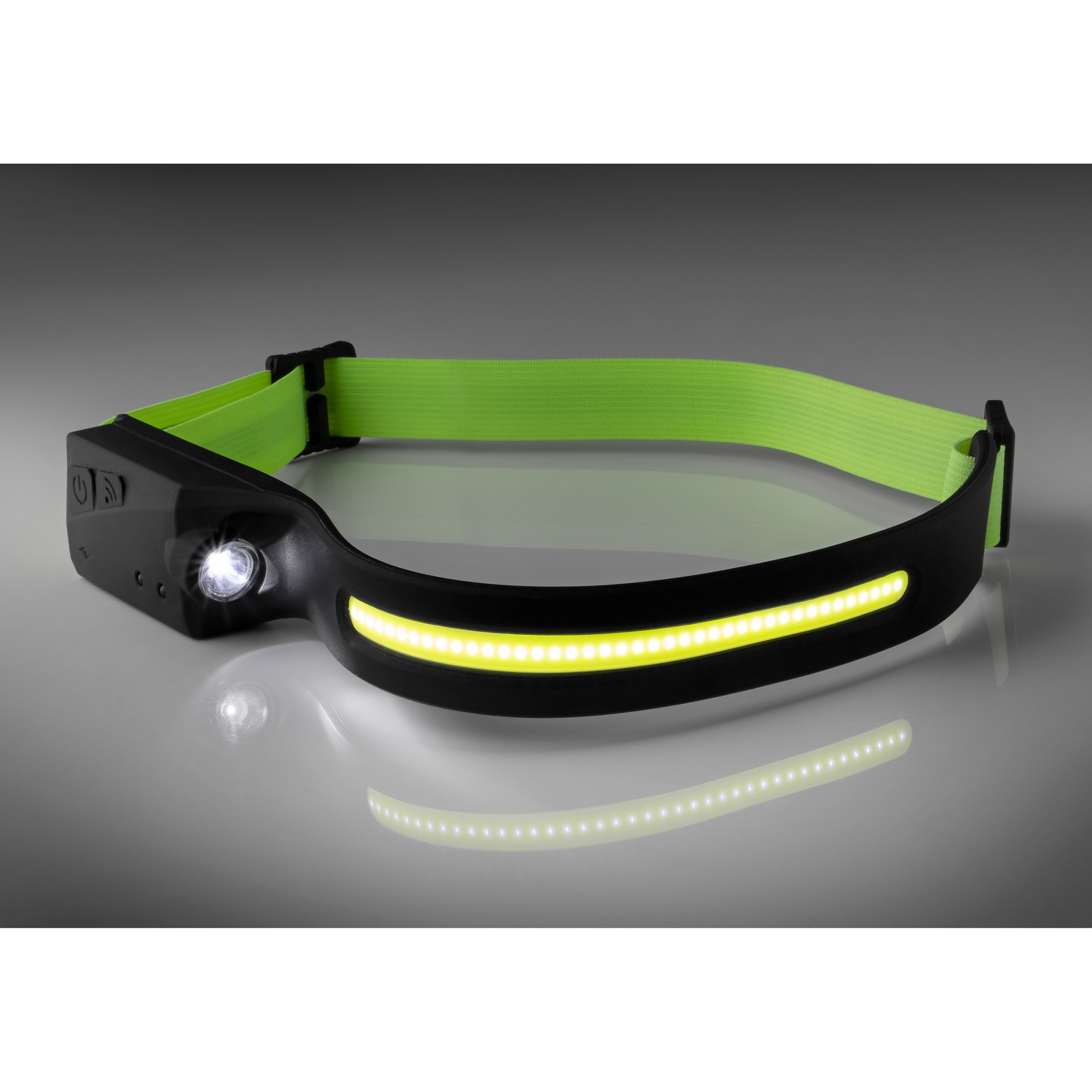 Metmaxx® LED MegaBeam Kopflampe "HeadlightSwipe" - schwarz-291